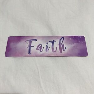 Faith Bookmark 2 Sided The Only Way You See Results is if You Stay Consistant